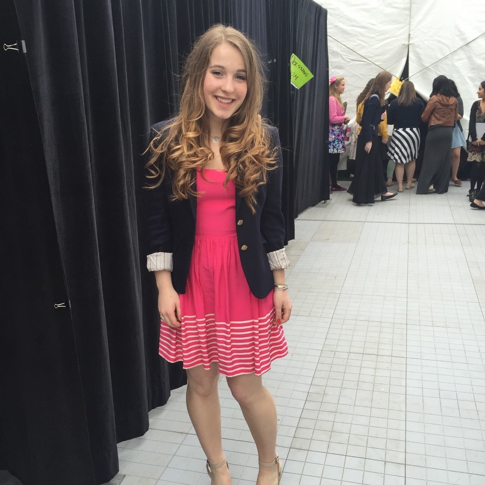 Pink Silk Dress
